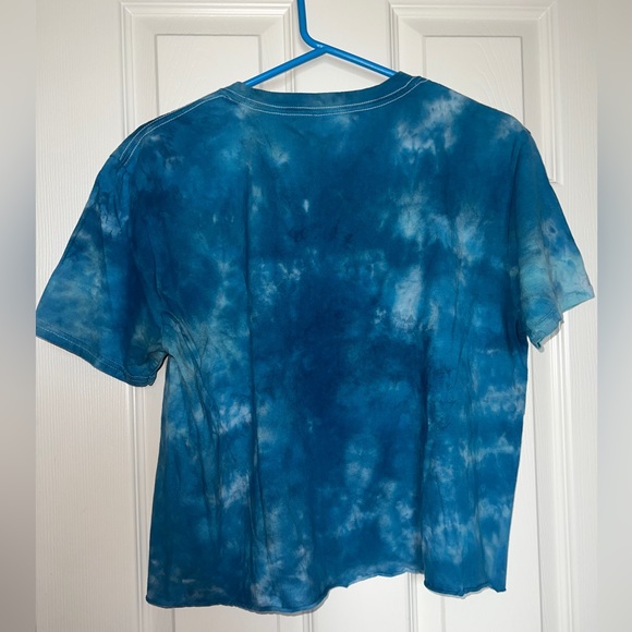 🎸 NWOT! Official Def Leopard Tie Dye Crop Tee - Picture 4 of 4